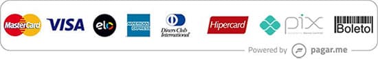 Formas de Pagamento Pagar.me